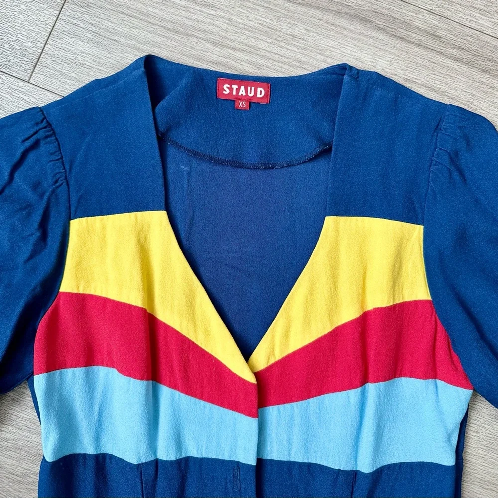 STAUD Roger Shirt Dress